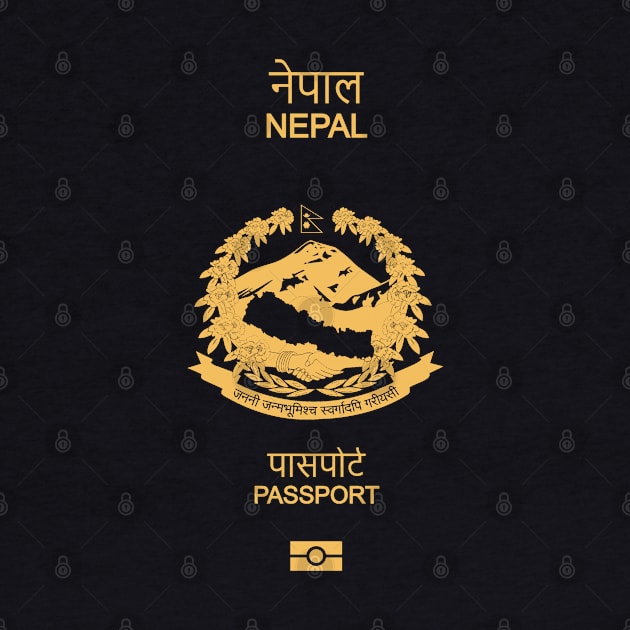 Nepal passport by Travellers